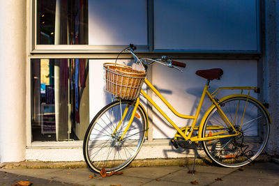 Taking a bike of a break in the sunsetting afternoon - queenstown, new zealand