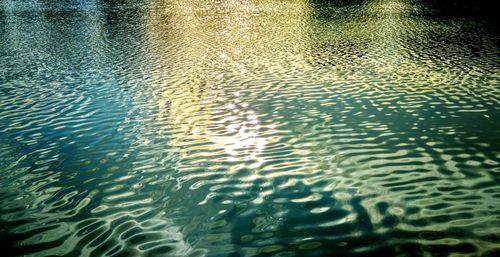 Full frame shot of rippled water