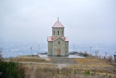 Church against sky