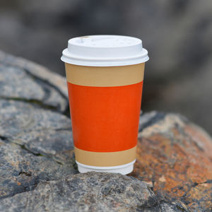 Close-up of coffee on rock