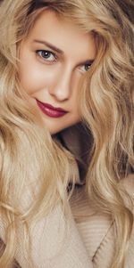 Close-up of young woman