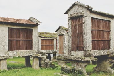 View of built structure against sky