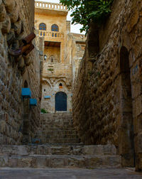 Low angle view of old building