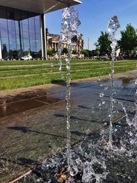 Built structure in water