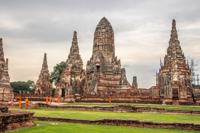 Wat chai watthanaram in ayutthaya thailand southeast asia