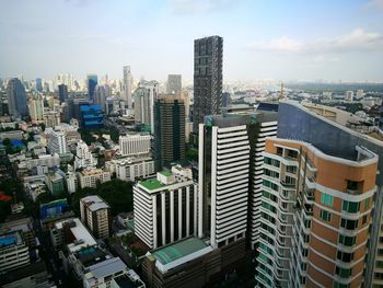 Buildings in city