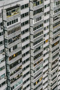 Full frame shot of modern buildings in city