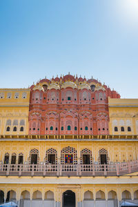 Hawamahal or wind palace in jaipur, rajasthan, india - public place