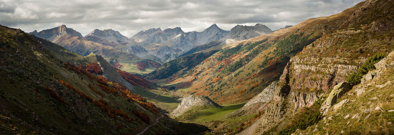 Panoramic view of landscape against sky