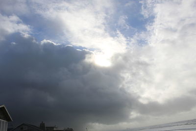 Low angle view of building against sky