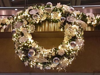 Close-up of flowers hanging