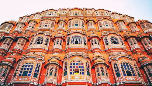 Hawa mahal - the crown - low angle view