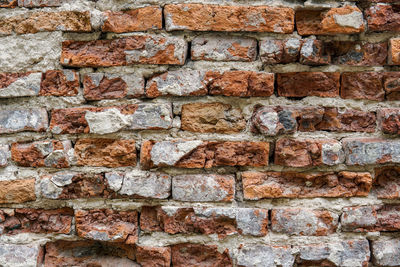 Full frame shot of brick wall