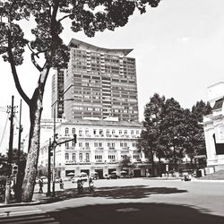 View of buildings in city