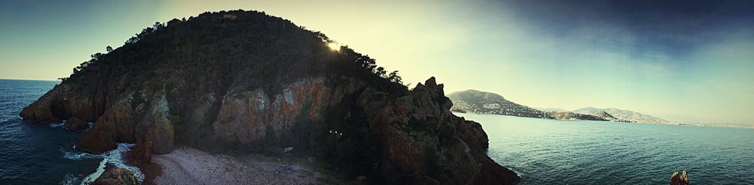 Woman on beach at sunset