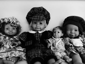 Portrait of cute girl