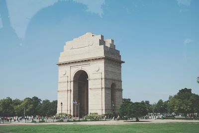 View of historical building