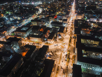 Makhachkala, night city