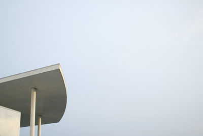 Low angle view of tree against clear sky