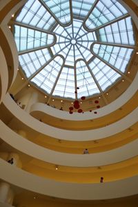 Low angle view of ceiling