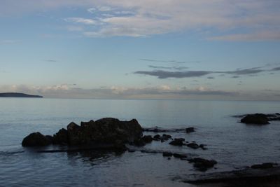 Scenic view of sea and sky
