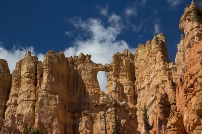 Panoramic view of desert against sky