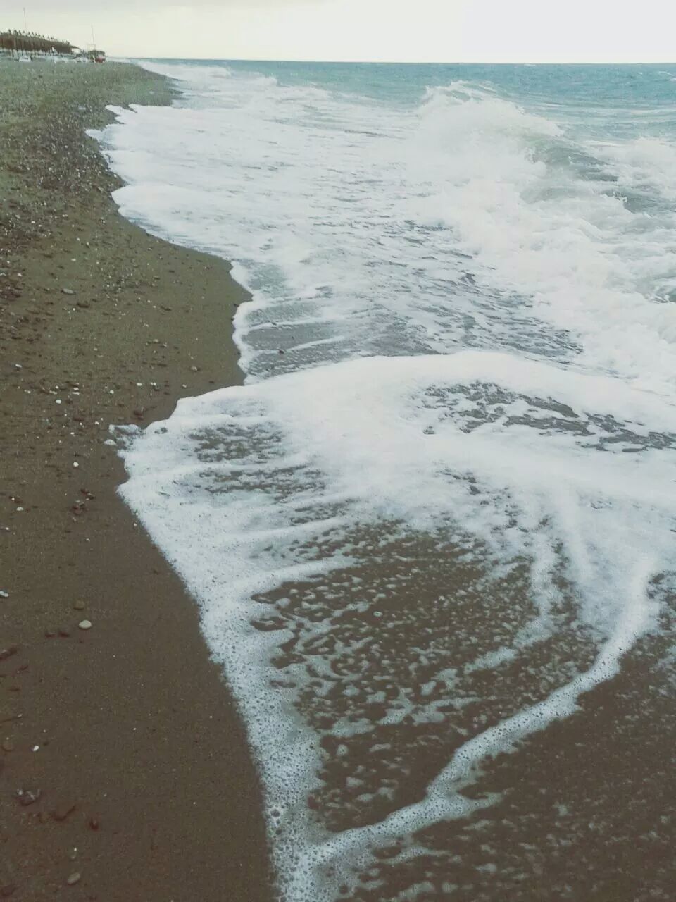 water, sea, beach, wave, surf, shore, horizon over water, beauty in nature, scenics, sand, tranquility, nature, tranquil scene, motion, splashing, idyllic, high angle view, wet, coastline, outdoors