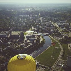 Aerial view of cityscape