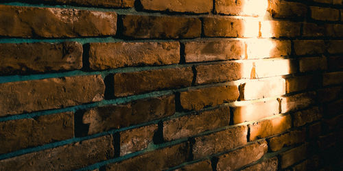Full frame shot of brick wall