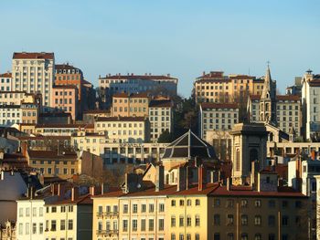 Buildings in city