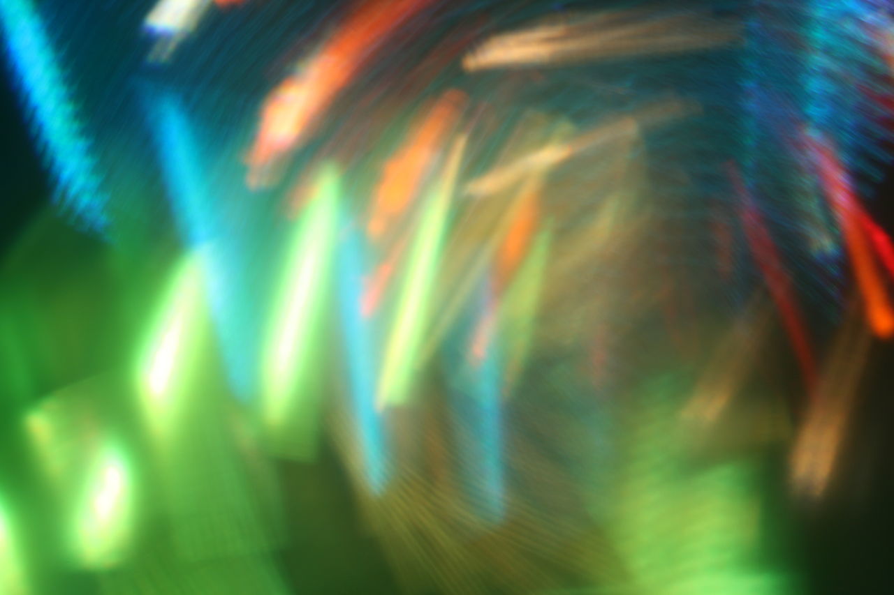 DEFOCUSED IMAGE OF LIGHTS