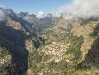 In the mountains of madeira