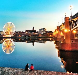 Ferris wheel at the waterfront