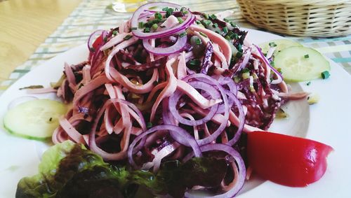 Close-up of food