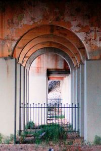 Entrance of old building