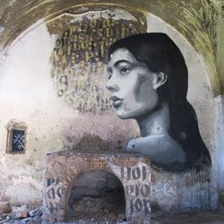 Statue of historic building