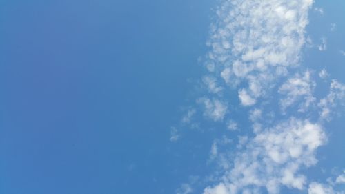 Low angle view of sky