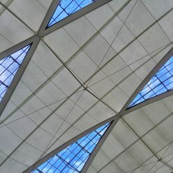 Low angle view of ceiling