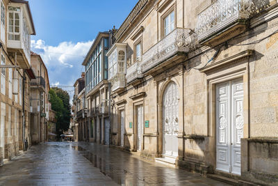 Buildings in city