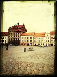 Buildings in city