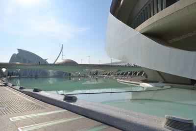 Panoramic view of city against sky