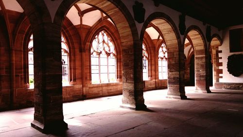 Interior of historic church