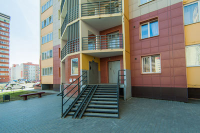 View of residential buildings