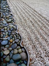 Full frame shot of stones