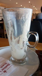 Close-up of coffee on table