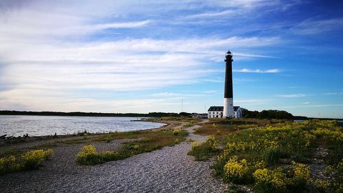 Lighthouse against sky