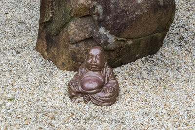 Close-up of buddha statue