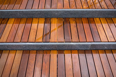 Full frame shot of wooden floor