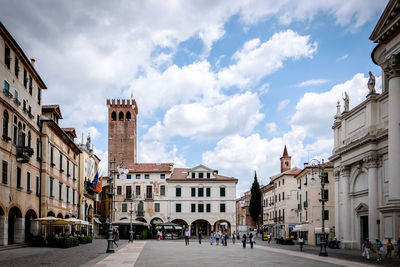 Buildings in city