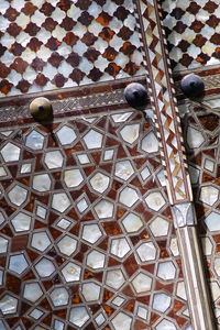 Low angle view of ceiling
